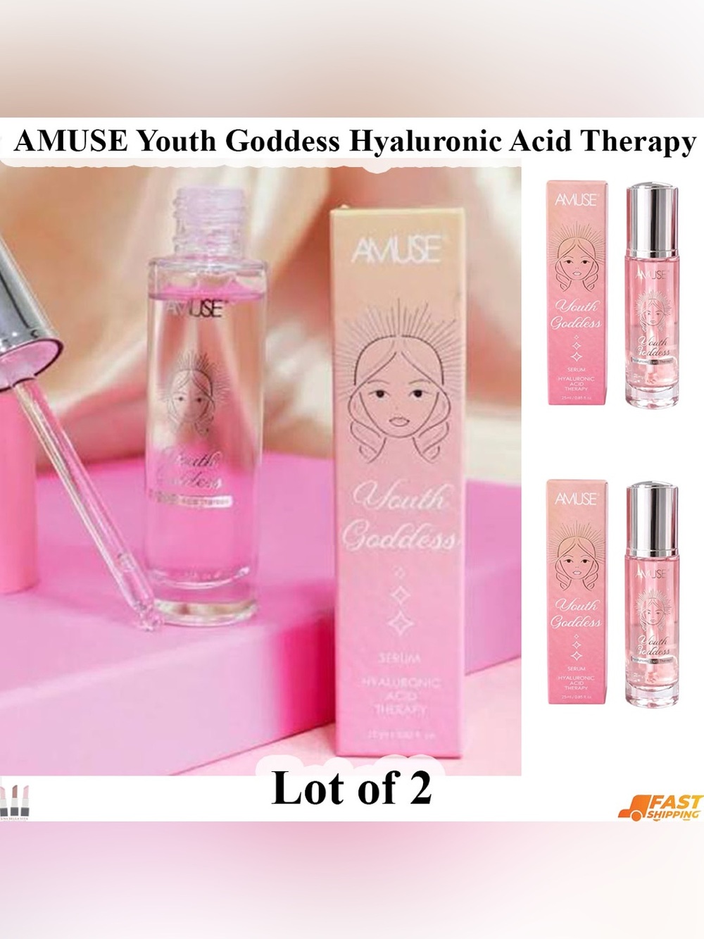 Amuse Youth Glow Hyaluronic Serum